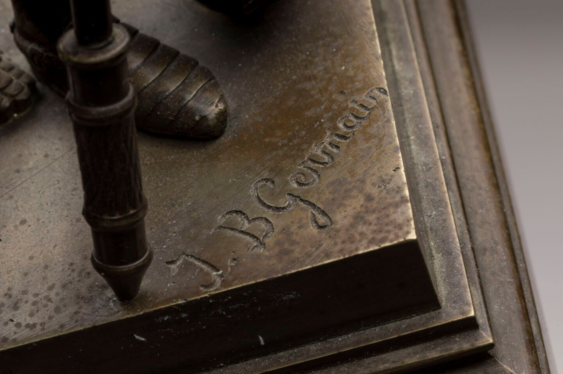 Jeanne d'Arc - Sculpture bronze -Jean-Baptiste Germain