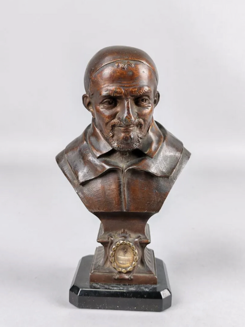 Buste reliquaire de Saint Vincent de Paul