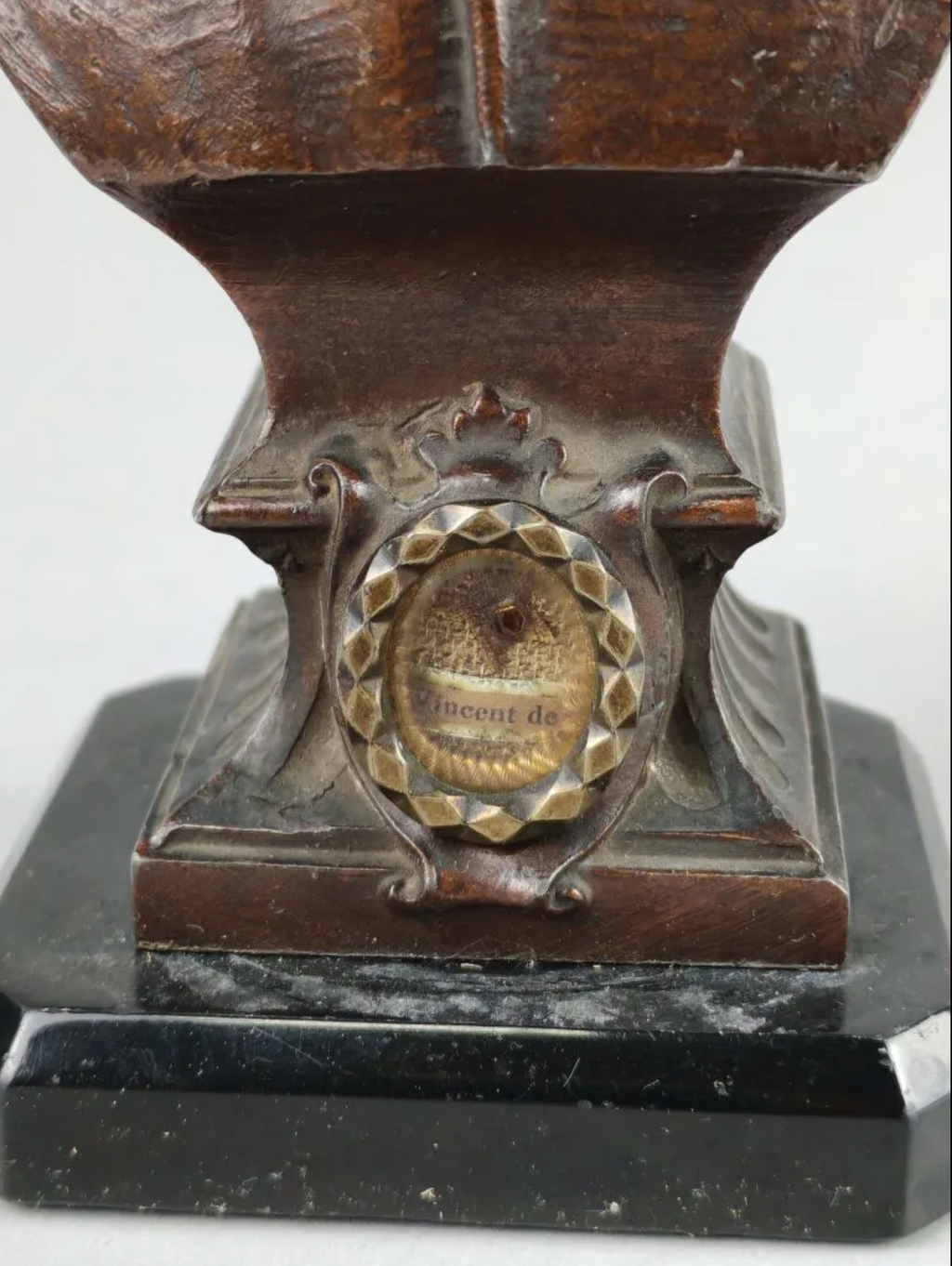 Buste reliquaire de Saint Vincent de Paul