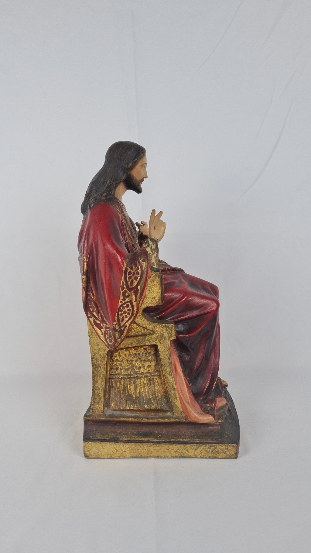 Statue du Christ en Majesté au Sacré-Cœur