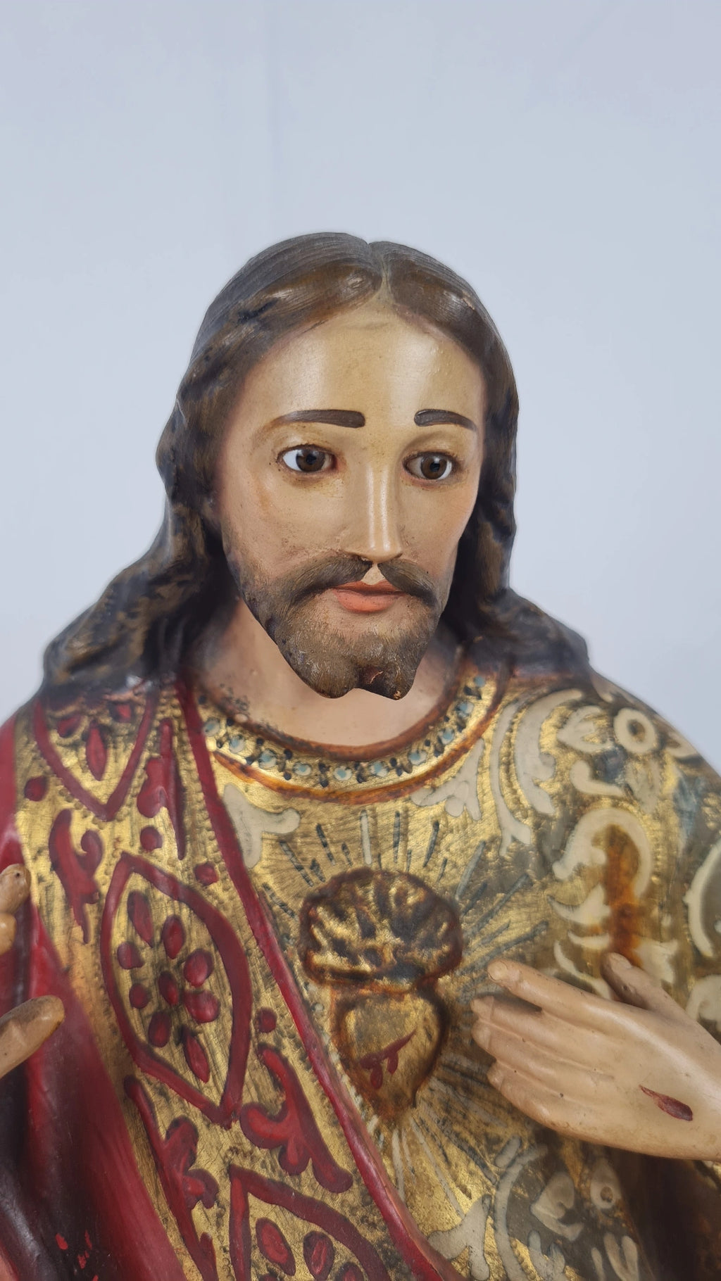 Statue du Christ en Majesté au Sacré-Cœur