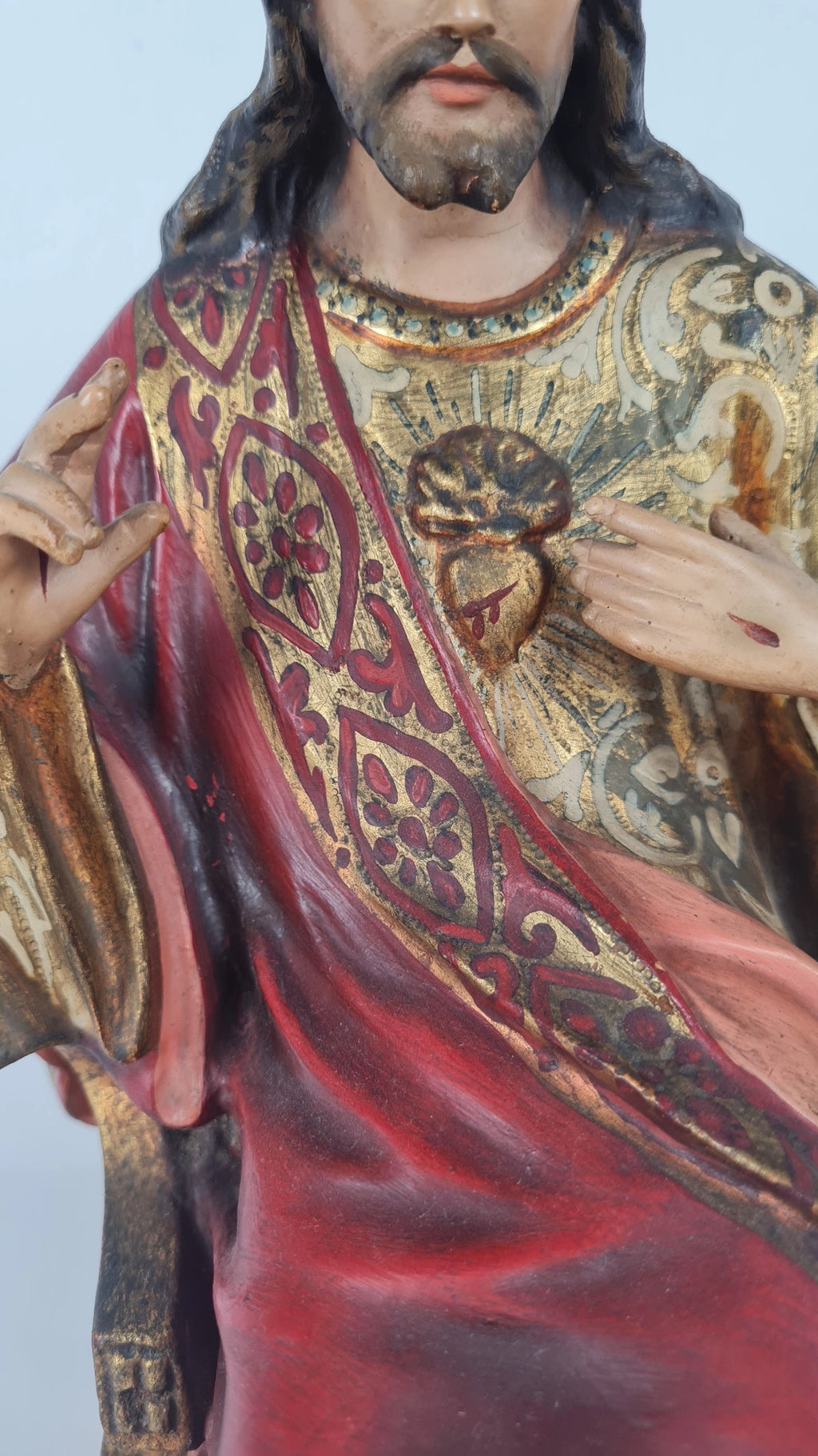 Statue du Christ en Majesté au Sacré-Cœur