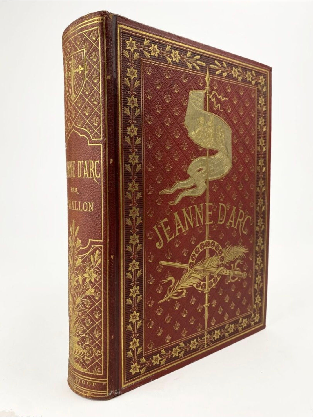 Très bel exemplaire de WALLON (Henri) – Jeanne d’Arc. Édition illustrée, Firmin-Didot, 1876