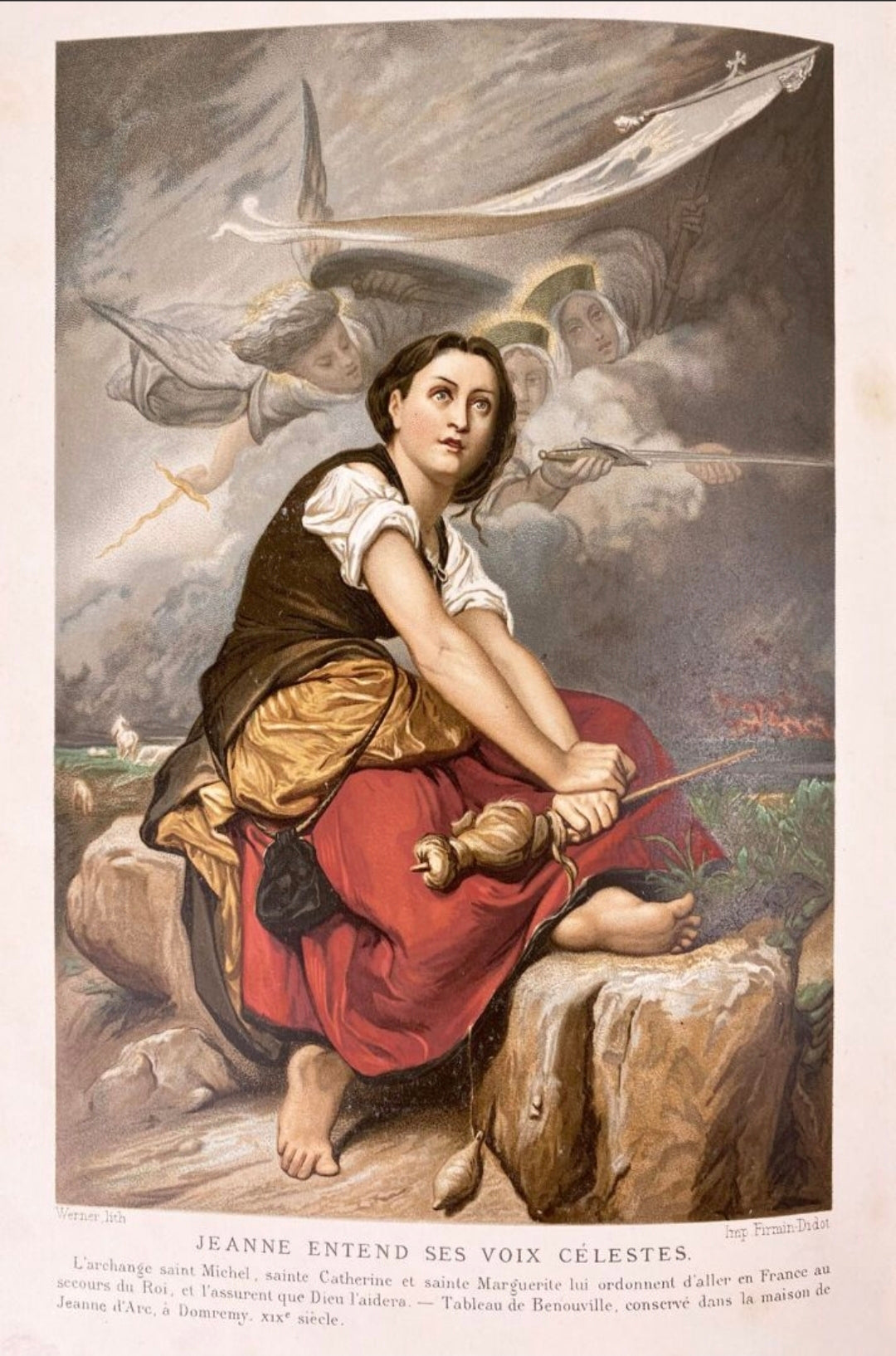 Très bel exemplaire de WALLON (Henri) – Jeanne d’Arc. Édition illustrée, Firmin-Didot, 1876